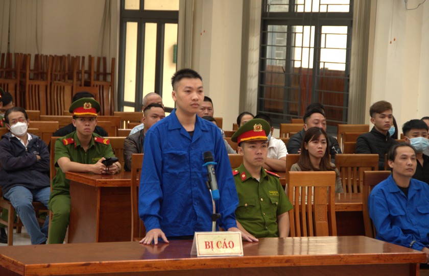 Bị cáo Trương Hoàng Biểu tại phiên tòa.