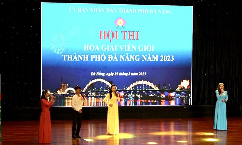 Hội thi Hòa giải viên giỏi TP. Đà Nẵng năm 2023, với sự tham gia của 7 đội dự thi đến từ 7 quận, huyện trên địa bàn