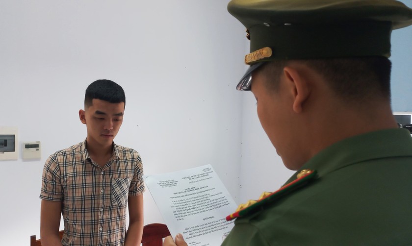 Cảnh sát độc lệnh khởi tố bị can, bắt tạm giam Nguyễn Nhật Tân.
