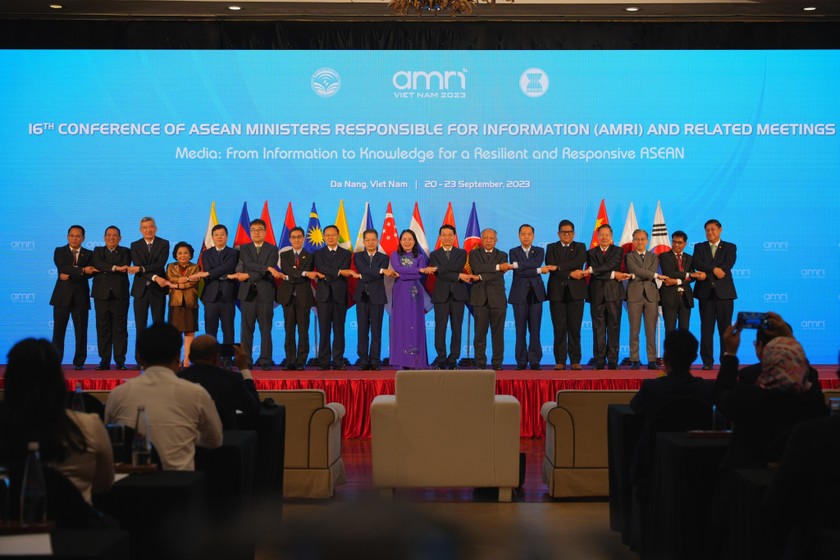 Các Bộ trưởng Thông tin ASEAN đã cùng thống nhất đưa ra những tuyên bố chung tại Hội nghị. 