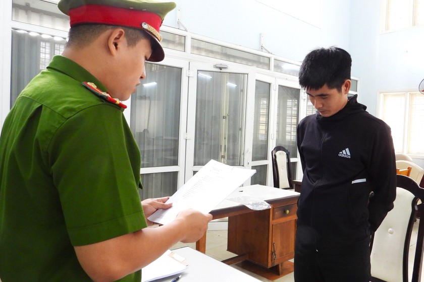 Cảnh sát độc lệnh khởi tố đối tượng Lê Thanh Khoa.
