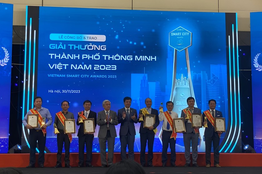 Đà Nẵng 4 lần vinh dự được trao giải thưởng thành phố thông minh.