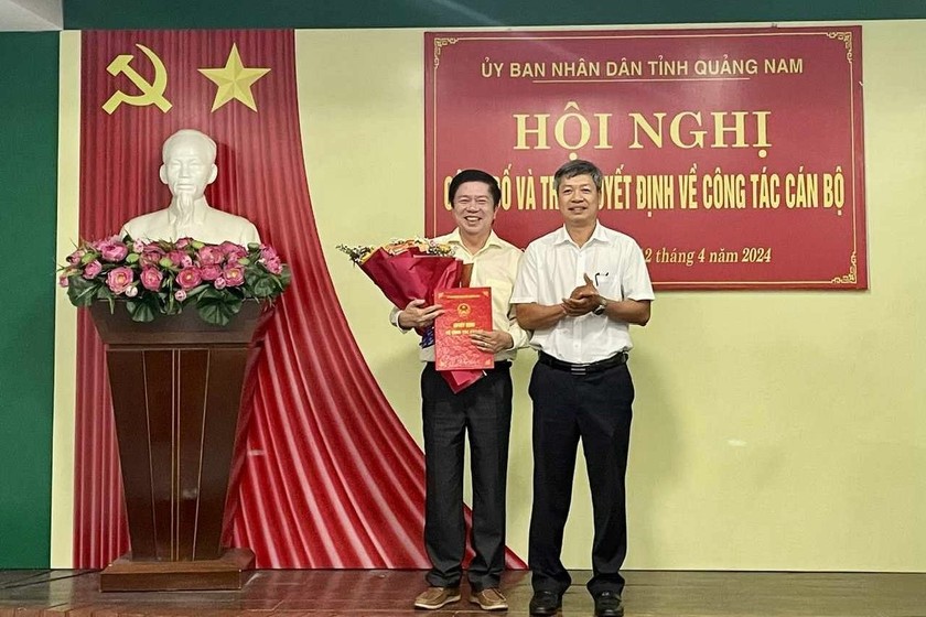 Ông Đặng Bá Dự được UBND tỉnh Quảng Nam điều động và bổ nhiệm giữ chức Giám đốc Sở Ngoại vụ