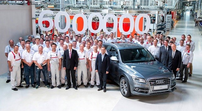 Audi xuất xưởng chiếc xe được trang bị quattro thứ 6 triệu 