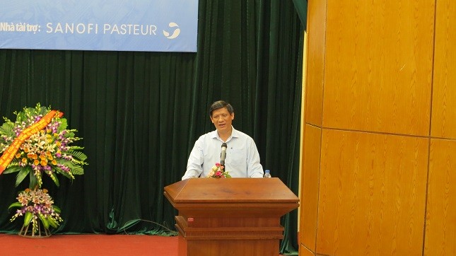 Thứ trưởng Bộ Y tế Nguyễn Thanh Long phát biểu tại chương trình