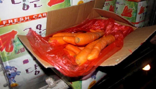 Số cà rốt không rõ nguồn gốc vẫn được đưa đến tay người tiêu dùng