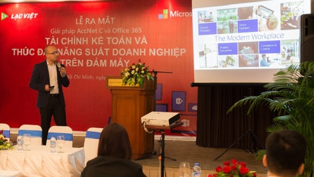 Microsoft và Lạc Việt giới thiệu bộ giải pháp tài chính đến doanh nghiệp