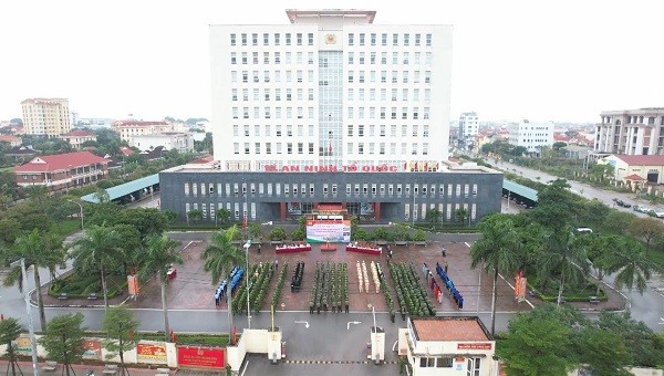 Công an Quảng Bình ra quân trấn áp tội phạm bảo đảm an ninh trật tự Tết Nguyên đán 2023.