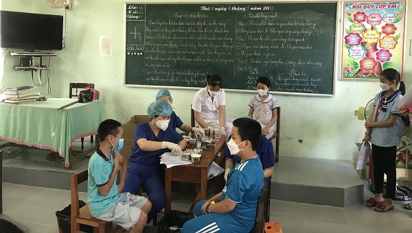 Trung tâm Y tế thị xã Ba Đồn, thực hiện có hiệu quả công tác phòng chống dịch bệnh trên địa bàn.
