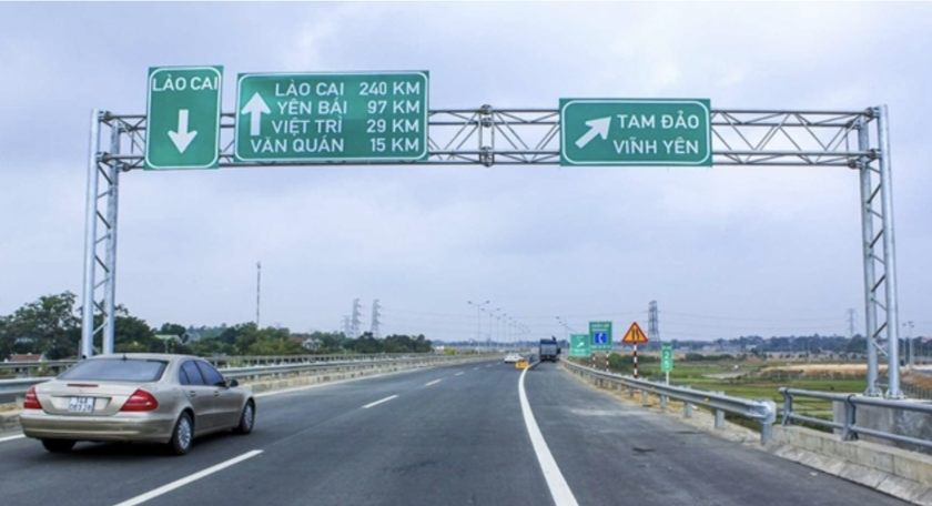 Vĩnh Phúc xây dựng 2 nút giao nối với cao tốc Nội Bài – Lào Cai