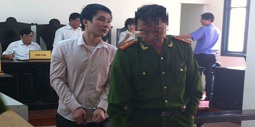 Bị cáo Ninh tại phiên xử phúc thẩm.
