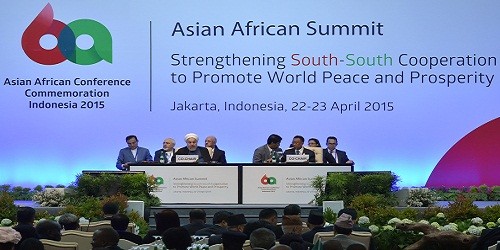 Các nhà lãnh đạo Á – Phi tham dự Hội nghị.