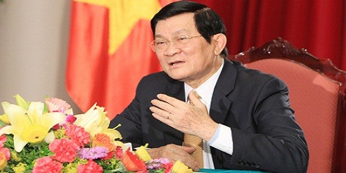 Chủ tịch nước Trương Tấn Sang.(Nguồn: Internet)