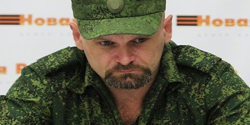 Alexei Mozgovoi, chỉ huy quân sự hàng đầu của nước Cộng hòa Nhân dân Luhansk. Ảnh: Sputnik.