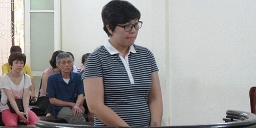 Bị cáo Phạm Diễn Hồng tại tòa.