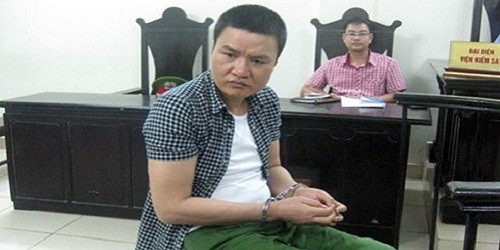Bị cáo Việt tại tòa.