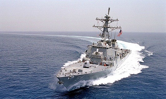 Tàu tuần tra của Mỹ đến Hoàng Sa. Ảnh: Wikipedia