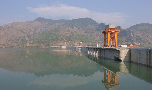 Hồ chứa nước của đập thủy điện Sơn La (Nguồn: Internet)