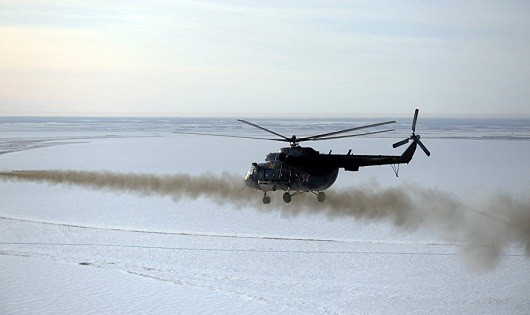 Một chiếc trực thăng quân sự của Nga. (Ảnh: Sputnik)
