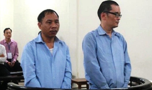 Hai bị cáo quốc tịch Trung Quốc hầu tòa.