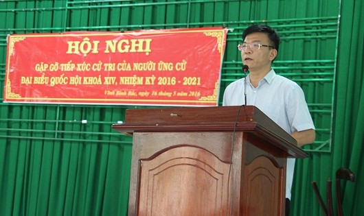 Bộ trưởng Lê Thành Long gặp gỡ, tiếp xúc cử tri xã Vĩnh Bình Bắc, Bình Minh và Vĩnh Bình Nam.