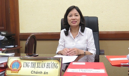 Nữ Chánh án Ung Thị Xuân Hương: 'Người làm tòa án phải có tâm sáng'