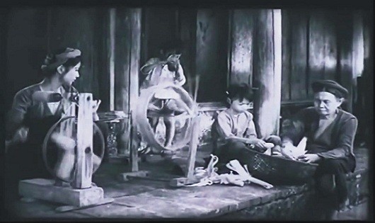 Phân cảnh “Làng Vũ Đại ngày ấy”, một sản phẩm gây được tiếng vang của Hãng phim.