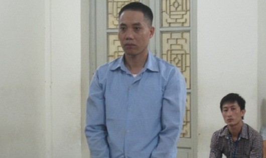 Bị cáo Phạm Đình Kiên tại tòa