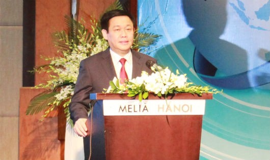 Phó Thủ tướng Vương Đình Huệ phát biểu tại Hội nghị.