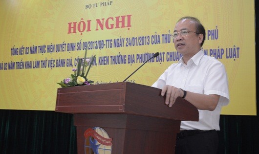 Thứ trưởng Phan Chí Hiếu đã đến dự và chủ trì Hội nghị.