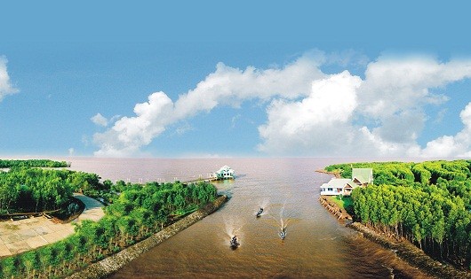 Đồng bằng sông Cửu Long đang đứng trước nguy cơ cao thiếu hụt nước ngọt.