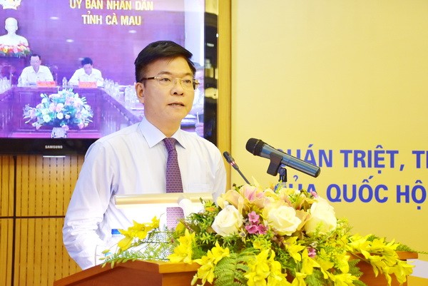 Bộ trưởng Lê Thành Long phát biểu chỉ đạo tại Hội nghị 
