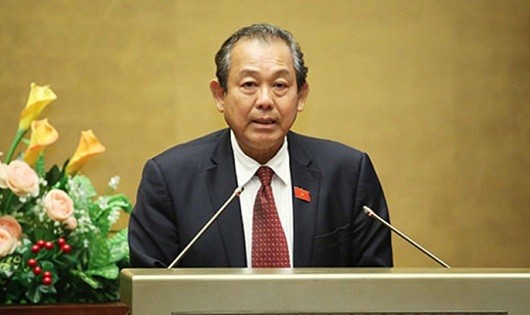 Ủy viên Bộ Chính trị, Phó Thủ tướng Trương Hòa Bình 