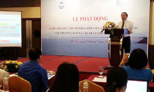 Bộ trưởng Bộ Thông tin và Truyền thông Trương Minh Tuấn phát động cuộc thi.
