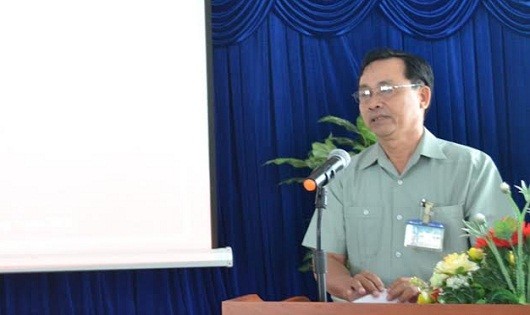Ông Nguyễn Thanh Reo kết luận hội nghị.