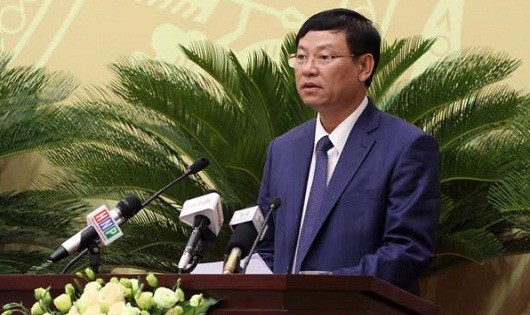 Ông Nguyễn Hữu Chính, Chánh án TAND TP Hà Nội. 