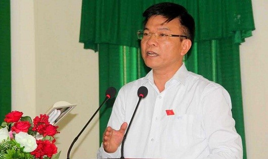 Bộ trưởng Bộ Tư pháp Lê Thành Long phát biểu tại Đại hội.