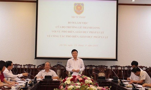 Bộ trưởng Lê Thành Long: Làm cách mới tăng hiệu quả giáo dục pháp luật