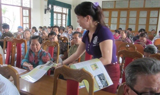 Một buổi trợ giúp pháp lý lưu động ở Quảng Ninh.