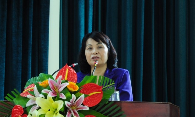 Phó Chủ tịch UBTƯMTTQ Việt Nam Bùi Thị Thanh 