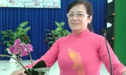 Chị Hà Phi Yến tích cực tham gia các hoạt động ở địa phương.