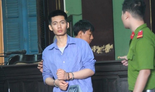 Nguyễn Đức Tài tại phiên tòa.