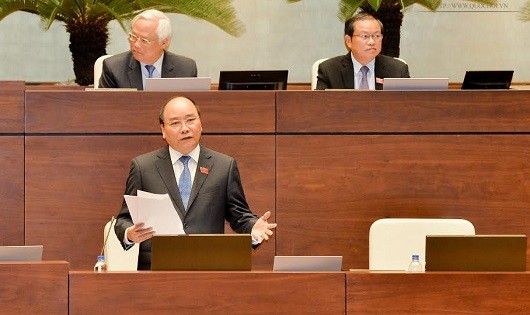 Thủ tướng Chính phủ Nguyễn Xuân Phúc trả lời chất vấn