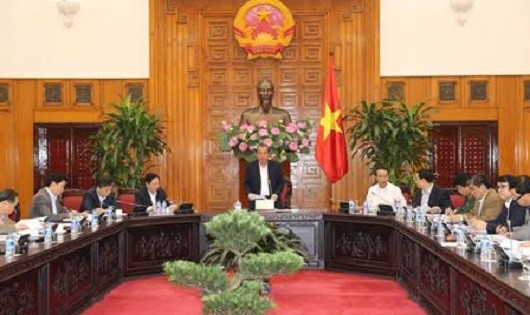 Phó Thủ tướng Trương Hòa Bình chủ trì cuộc họp.