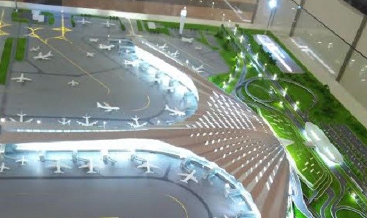 Một trong số bản thiết kế sân bay Long Thành.