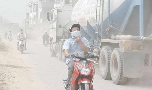 Không khí độc ở Hà Nội đang tăng dần đều