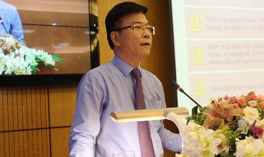 Bộ trưởng Lê Thành Long trực tiếp quán triệt Nghị quyết Trung ương 4 khóa XII.