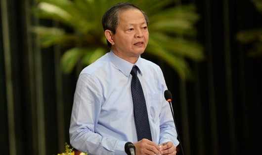 Phó chủ tịch UBND TP.HCM Lê Văn Khoa (Ảnh TTO)