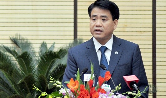 Chủ tịch TP Hà Nội ông Nguyễn Đức Chung