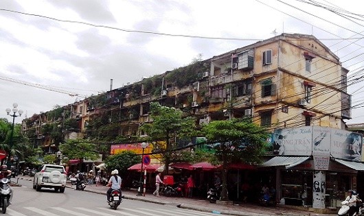 Hà Nội: 55% diện tích nhà chung cư cũ  có chất lượng kém